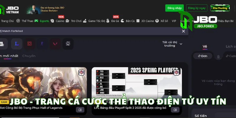 JBO - Trang cá cược thể thao điện tử uy tín JBO - Trang cá cược thể thao điện tử uy tín