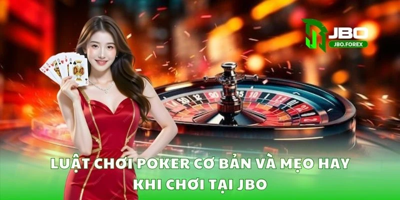 Luật chơi poker cơ bản và mẹo hay khi chơi tại JBO